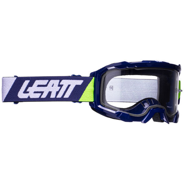 Product photo showing Leatt, Velocity 4.5 Goggles in BLUE, Colors: BLUE, GREEN, ORANGE, RED, ROYAL, SKU: 8022010480