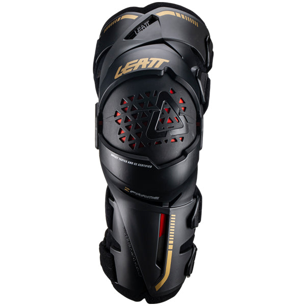 Product image of Leatt, Z-Frame Knee Brace in Black, Colors: Black, White, Sizes: 2-2, SKU: 5022121900