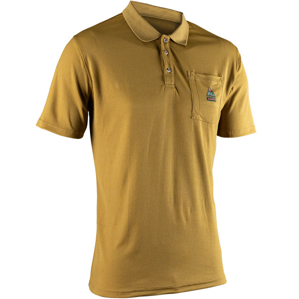 5026081232 - Leatt - Team Polo Shirt - color: Brass Brown - sizes: XL product photo