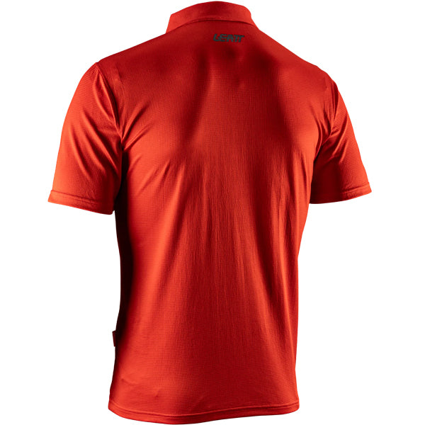 5026081235 - Leatt - Team Polo Shirt - color: Chili Red - sizes: XL product photo - alternate view