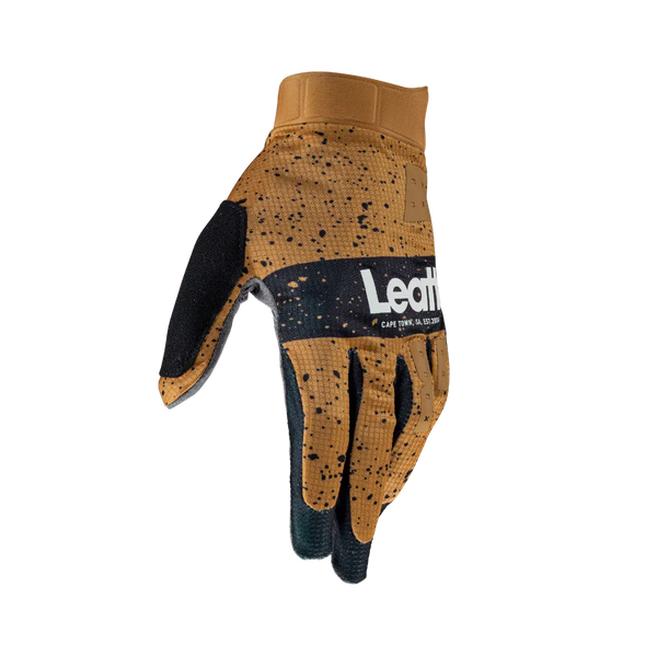 Detailed product image of Leatt, GripR 1.0 Glove (Youth) (MTB) Mountain Bike in Loam, Colors: Loam, Pistachio, Rust, Stealth, Sizes: Y-LG, Y-MD, Y-SM