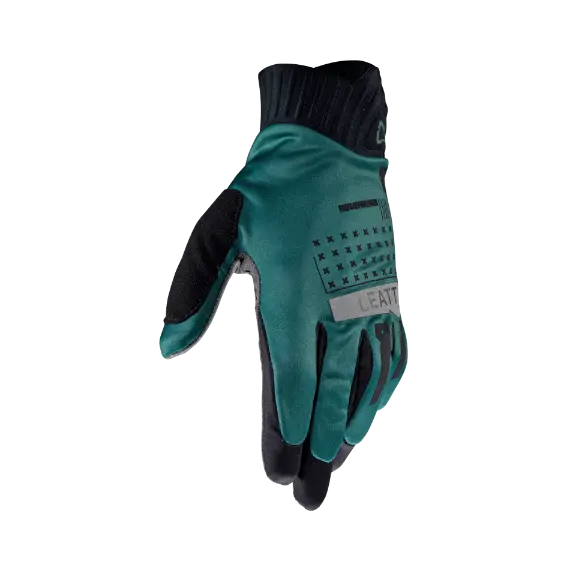 Studio product image of Leatt, WindBlock 2.0 Glove (MTB) Mountain Bike in Teal, Colors: Black, Glow, Teal, Sizes: LG, MD, SM, XL, SKU: 6024150303 - alternate view