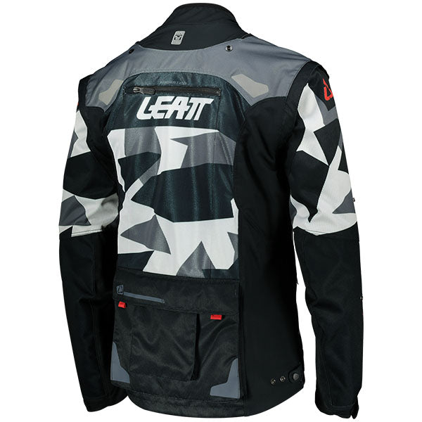 Detailed product image of Leatt, Moto 4.5 X-Flow Jacket in Camo, Sizes: 2-2, SKU: 5022010100