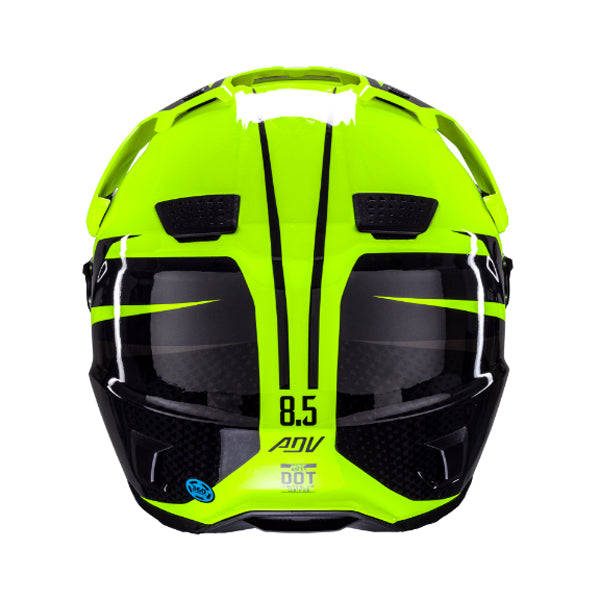 Studio product image of Leatt, ADV 8.5 Helmet Kit in Royal Blue/Red, Colors: Hi-Viz Yellow, Royal Blue/Red, Stealth Black/Grey, White, Sizes: 2-2, SKU: 1025101141
