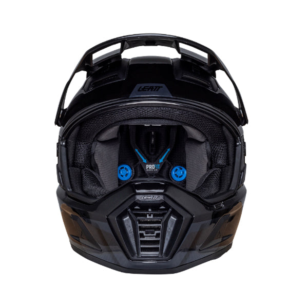 Studio product image of Leatt, ADV 8.5 Helmet Kit, Colors: Hi-Viz Yellow, Royal Blue/Red, Stealth Black/Grey, White, Sizes: 2-2, SKU: 1025101141