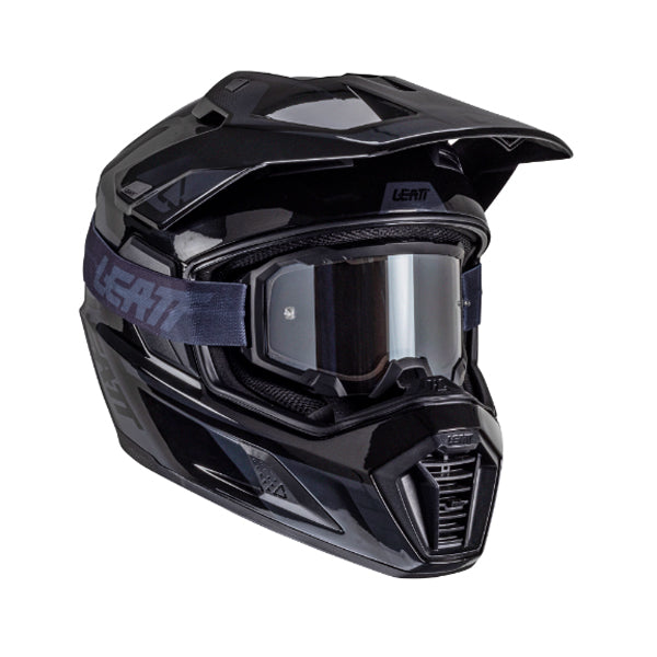 Studio product image of Leatt, ADV 8.5 Helmet Kit in White, Colors: Hi-Viz Yellow, Royal Blue/Red, Stealth Black/Grey, White, Sizes: 2-2, SKU: 1025101141