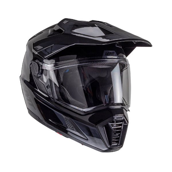 Product photo showing Leatt, ADV 8.5 Helmet Kit in White, Colors: Hi-Viz Yellow, Royal Blue/Red, Stealth Black/Grey, White, Sizes: 2-2, SKU: 1025101141