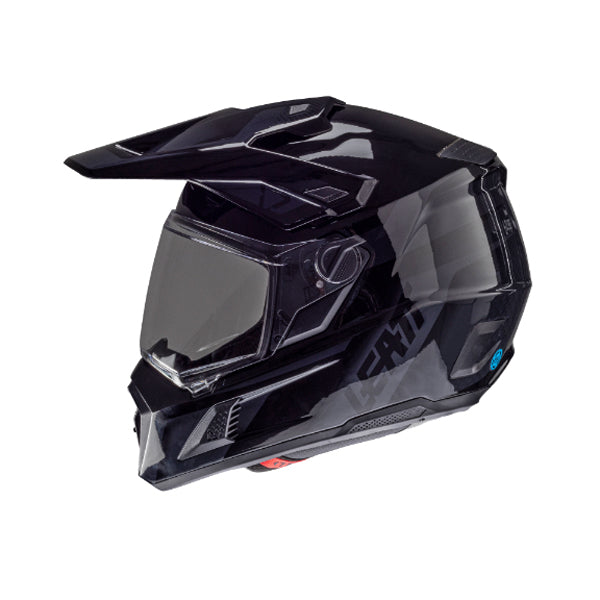 Product photo showing Leatt, ADV 8.5 Helmet Kit in White, Colors: Hi-Viz Yellow, Royal Blue/Red, Stealth Black/Grey, White, Sizes: 2-2, SKU: 1025101141