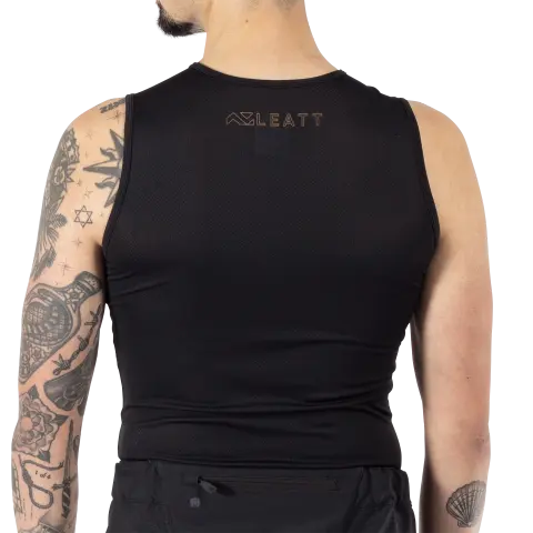 Product image of Leatt, Sleeveless Base Shirt in White, Colors: Black, White, Sizes: LG, MD, SM, XL, XS, SKU: 5025202106