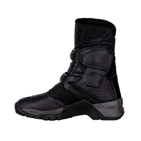 3025050103 - Leatt - ADV HydraDri 7.5 Short Boots - color: Stealth Black/Grey - sizes: 5-13 product photo