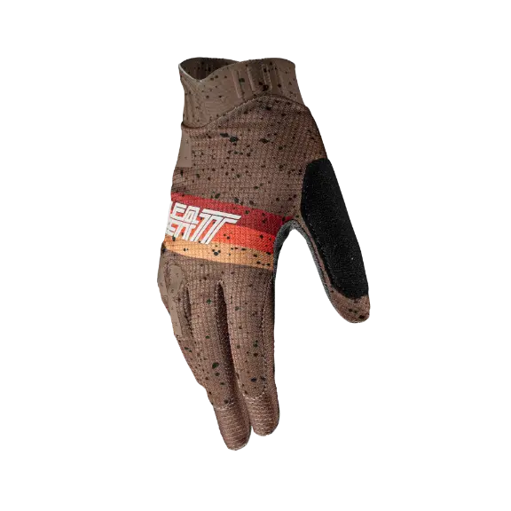 Image showing Leatt, GripR 1.0 Glove (Youth) (MTB) Mountain Bike in Rust, Colors: Loam, Pistachio, Rust, Stealth, Sizes: Y-LG, Y-MD, Y-SM