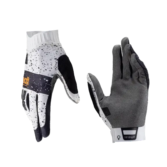 Image showing Leatt, GripR 1.0 Glove (MTB) Mountain Bike (Womens) in Cream, Colors: Botanic, Cream, Lagoon, Stealth, Sizes: LG, MD, SM, XS, SKU: 6024150483