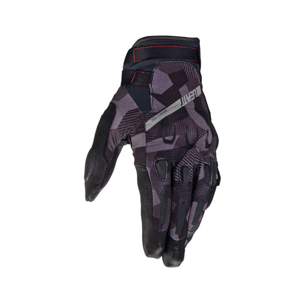 6024040681 - Leatt - ADV HydraDri 7.5 Short Gloves - color: Camo Grey - sizes: XL product photo