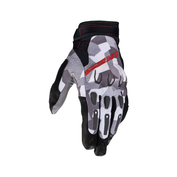 6024040641 - Leatt - ADV HydraDri 7.5 Short Gloves - colors: Stealth Black/Grey, Steel Grey, Camo Grey - sizes: XL product photo