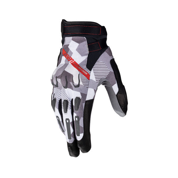 6024040640 - Leatt - ADV HydraDri 7.5 Short Gloves - colors: Stealth Black/Grey, Steel Grey, Camo Grey - sizes: XL product photo