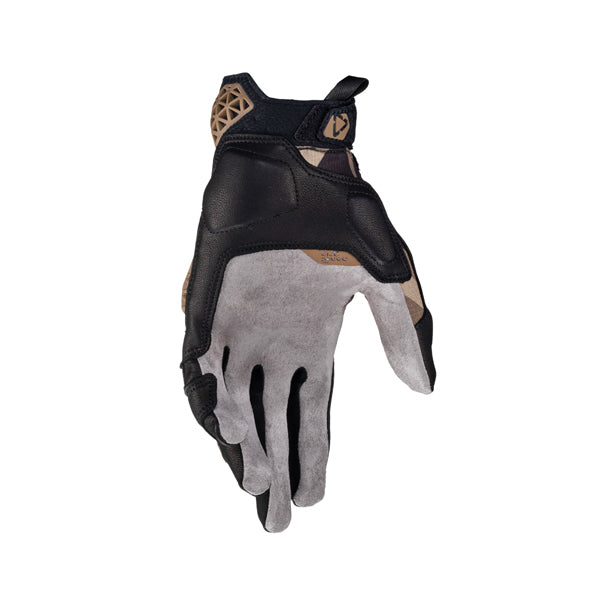 6024040802 - Leatt - ADV X-Flow 7.5 Short Gloves - colors: Stealth Black/Grey, Steel Grey, Desert Brown - sizes: XL product photo