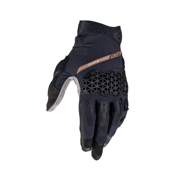 6024040762 - Leatt - ADV X-Flow 7.5 Short Gloves - color: Stealth Black/Grey - sizes: XL product photo