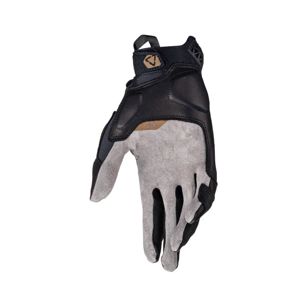 6024040764 - Leatt - ADV X-Flow 7.5 Short Gloves - color: Stealth Black/Grey - sizes: XL product photo