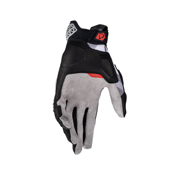 6024040782 - Leatt - ADV X-Flow 7.5 Short Gloves - colors: Stealth Black/Grey, Steel Grey, Desert Brown - sizes: XL product photo
