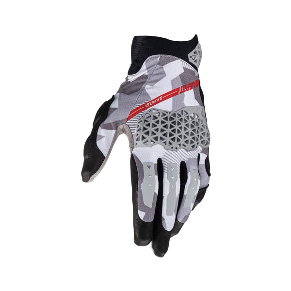 6024040781 - Leatt - ADV X-Flow 7.5 Short Gloves - colors: Stealth Black/Grey, Steel Grey, Desert Brown - sizes: XL product photo