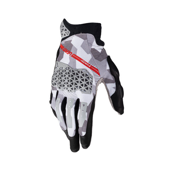 6024040780 - Leatt - ADV X-Flow 7.5 Short Gloves - colors: Stealth Black/Grey, Steel Grey, Desert Brown - sizes: XL product photo