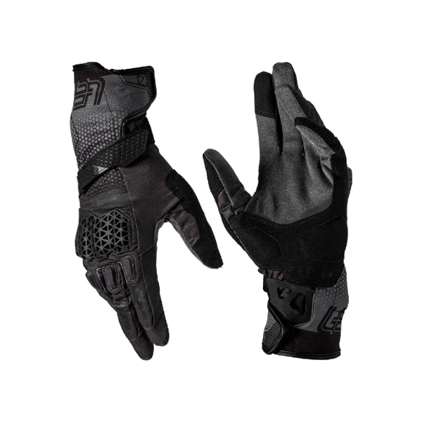 6025101641 - Leatt - ADV HydraDri 5.5 Gloves - color: Stealth Black/Grey - sizes: XS-XL product photo