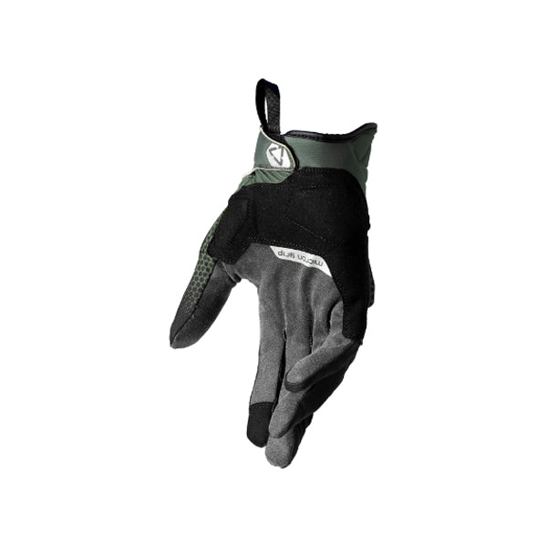 6025101724 - Leatt - ADV HydraDri 5.5 Short Gloves - colors: Forest Green, Stealth Black/Grey, Hi-Viz Yellow - sizes: XS-XL product photo