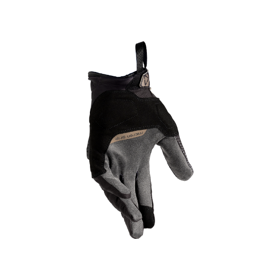 6025101741 - Leatt - ADV HydraDri 5.5 Short Gloves - color: Stealth Black/Grey - sizes: XS-XL product photo