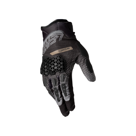 6025101726 - Leatt - ADV HydraDri 5.5 Short Gloves - color: Stealth Black/Grey - sizes: XS-XL product photo