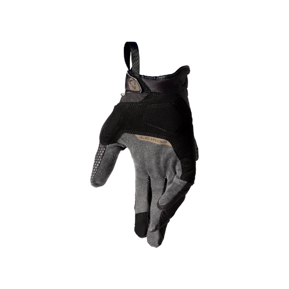 6025101742 - Leatt - ADV HydraDri 5.5 Short Gloves - color: Stealth Black/Grey - sizes: XS-XL product photo