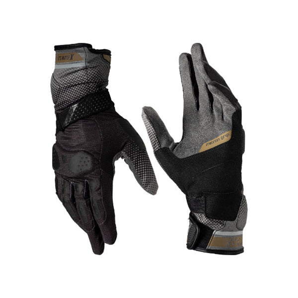 6025101825 - Leatt - ADV X-Flow 5.5 Gloves - color: Stealth Black/Grey - sizes: XS-XL product photo