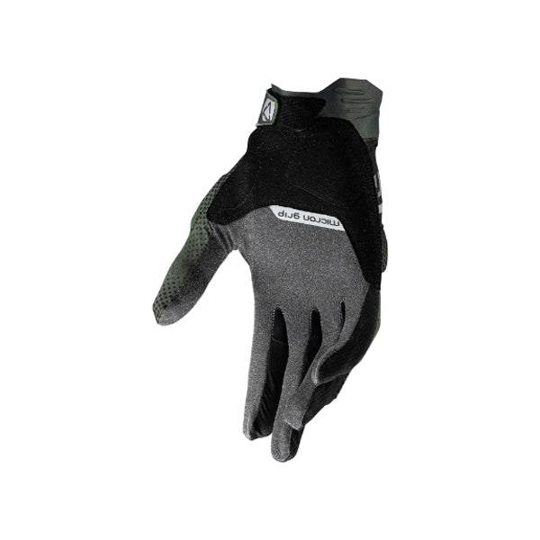 Studio product image of Leatt, ADV X-Flow 5.5 Short Gloves in Forest Green, Colors: Forest Green, Hi-Viz Yellow, Mist Grey, Orange, Stealth Black/Grey, Sizes: 2-3, SKU: 6025101882