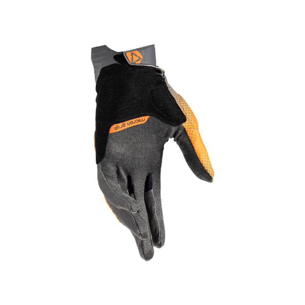 Product image of Leatt, ADV X-Flow 5.5 Short Gloves in Mist Grey, Colors: Forest Green, Hi-Viz Yellow, Mist Grey, Orange, Stealth Black/Grey, Sizes: 2-3, SKU: 6025101882