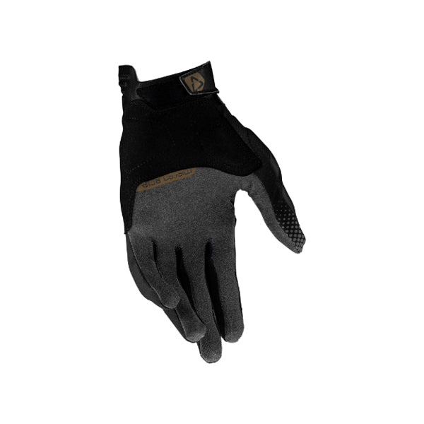 Product photo showing Leatt, ADV X-Flow 5.5 Short Gloves in Orange, Colors: Forest Green, Hi-Viz Yellow, Mist Grey, Orange, Stealth Black/Grey, Sizes: 2-3, SKU: 6025101882