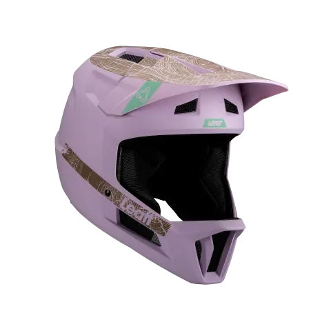Product image of Leatt, Gravity 2.0 V25 Helmet (MTB) Mountain Bike, Colors: Lavender, Mint, Stealth, White/Black, White/Red, Sizes: 2-2