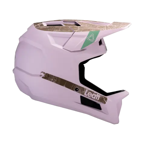 Detailed product image of Leatt, Gravity 2.0 V25 Helmet (MTB) Mountain Bike in Stealth, Colors: Lavender, Mint, Stealth, White/Black, White/Red, Sizes: 2-2