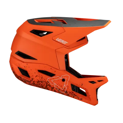 Product photo showing Leatt, Gravity 4.0 V25 Helmet (MTB) Mountain Bike in Coral, Colors: Black, Coral, Desert, Lava, White, Sizes: LG, MD, SM, XL, SKU: 1024120171