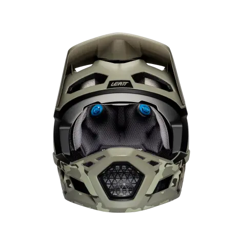 Image showing Leatt, Gravity 4.0 V25 Helmet (MTB) Mountain Bike in Lava, Colors: Black, Coral, Desert, Lava, White, Sizes: LG, MD, SM, XL, SKU: 1024120171