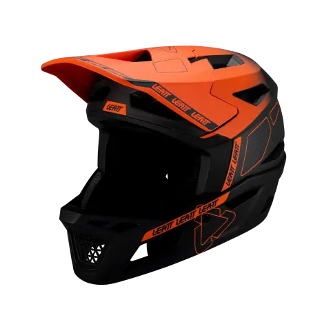 Detailed product image of Leatt, Gravity 6.0 Carbon V25 Helmet (MTB) Mountain Bike in White, Colors: Glow, Stealth, White, Sizes: LG, MD, SM, XL