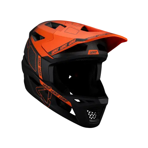 Product photo showing Leatt, Gravity 6.0 Carbon V25 Helmet (MTB) Mountain Bike in Glow, Colors: Glow, Stealth, White, Sizes: LG, MD, SM, XL