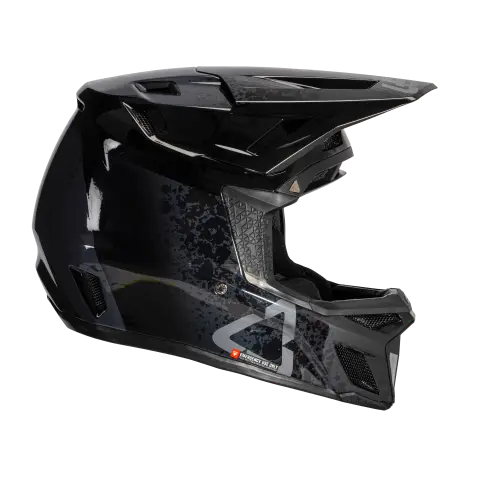 Detailed product image of Leatt, Gravity 8.0 V25 Helmet (MTB) Mountain Bike in White, Colors: Black, White, Sizes: LG, MD, SM, XL, SKU: 1025105103