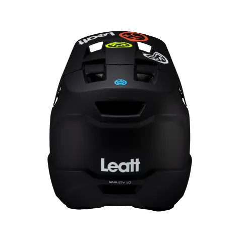 Image showing Leatt, Gravity 1.0 Helmet (Youth) (MTB) Mountain Bike, Colors: Black, Fire, Mojito, Sizes: 2-2
