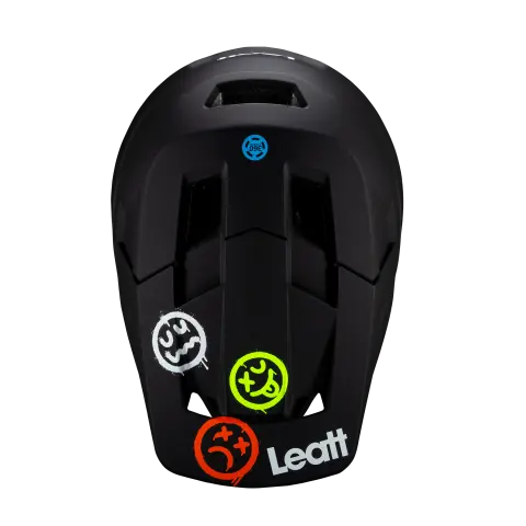 Product image of Leatt, Gravity 1.0 Helmet (Youth) (MTB) Mountain Bike, Colors: Black, Fire, Mojito, Sizes: 2-2