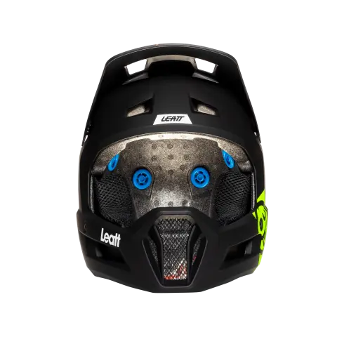 Detailed product image of Leatt, Gravity 1.0 Helmet (Youth) (MTB) Mountain Bike, Colors: Black, Fire, Mojito, Sizes: 2-2
