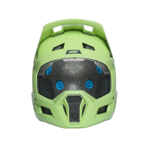 Detailed product image of Leatt, Gravity 1.0 Helmet (Youth) (MTB) Mountain Bike in Fire, Colors: Black, Fire, Mojito, Sizes: 2-2