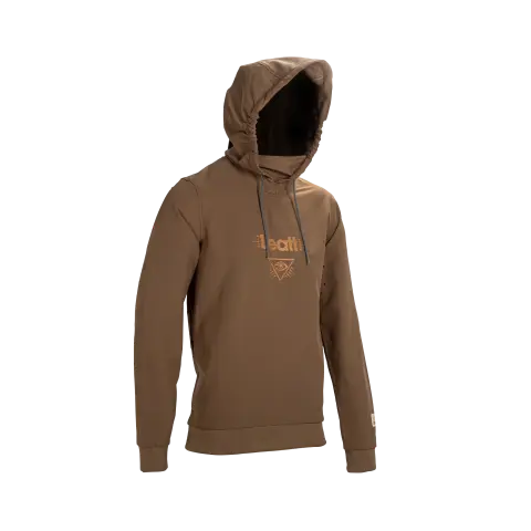 Product photo showing Leatt, Gravity 3.0 Hoodie (MTB) Mountain Bike in Loam, Colors: Black, Loam, Teal, Sizes: 2-3, SKU: 5025010782