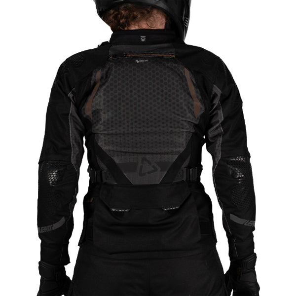 5025102203 - Leatt - ADV FlowTour 5.5 Jacket (Womens) - color: Stealth Black/Grey - sizes: XS-XL product photo
