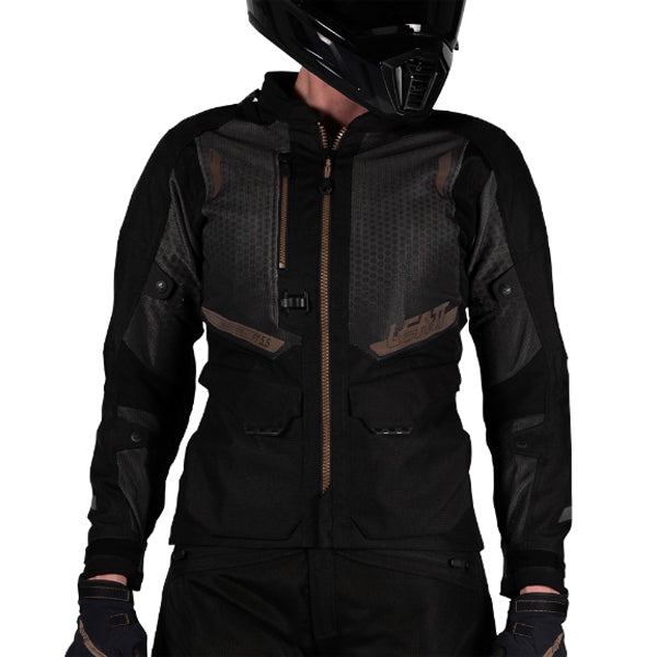 5025102202 - Leatt - ADV FlowTour 5.5 Jacket (Womens) - color: Stealth Black/Grey - sizes: XS-XL product photo