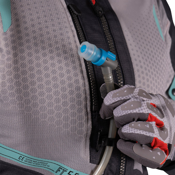 5025102186 - Leatt - ADV FlowTour 5.5 Jacket (Womens) - colors: Iron Grey, Stealth Black/Grey - sizes: XS-XL product photo