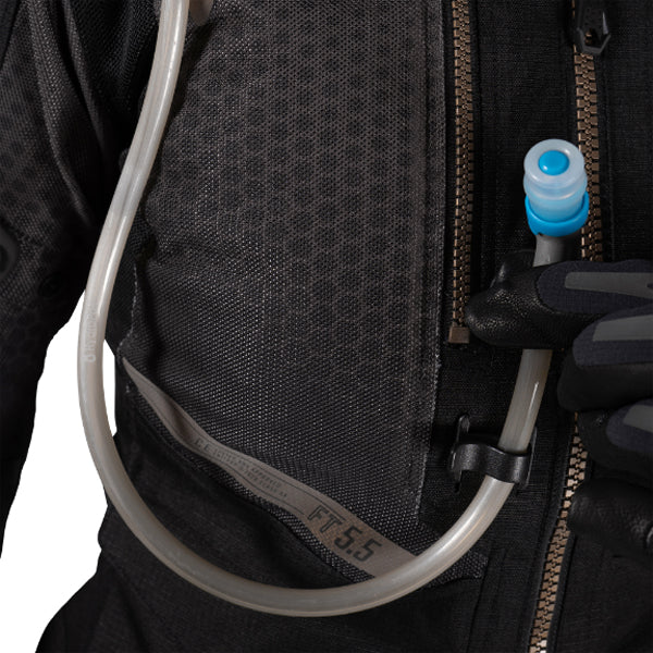 5025102206 - Leatt - ADV FlowTour 5.5 Jacket (Womens) - color: Stealth Black/Grey - sizes: XS-XL product photo - alternate view